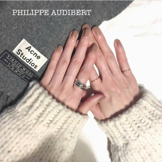 フィリップオーディベール(Philippe Audibert)の美品、PHILIPPE AUDIBERT/フィリップオーディベール 4連 リング(リング(指輪))