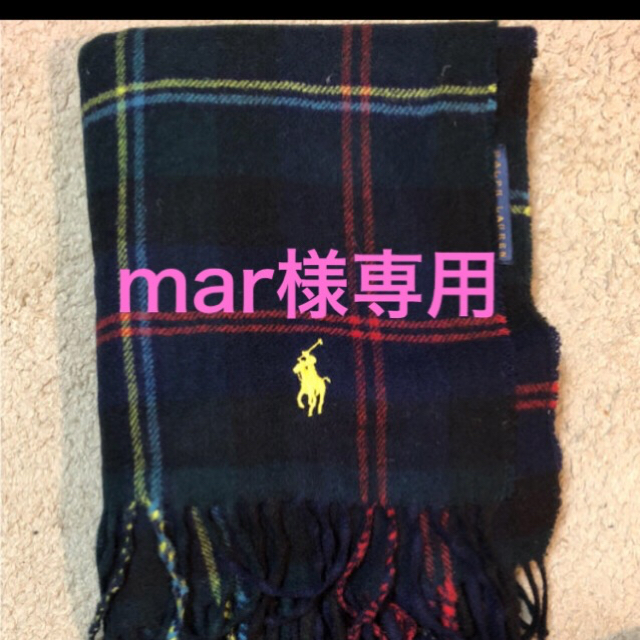 POLO RALPH LAUREN(ポロラルフローレン)のラルフローレン チェックマフラー レディースのファッション小物(マフラー/ショール)の商品写真