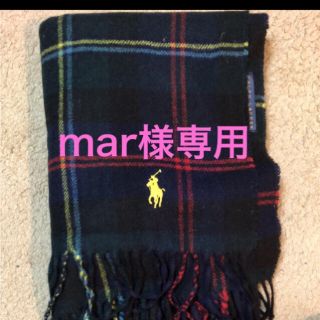 ポロラルフローレン(POLO RALPH LAUREN)のラルフローレン チェックマフラー(マフラー/ショール)