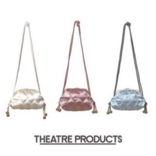 シアタープロダクツ(THEATRE PRODUCTS)のサテンキルティングポシェット(ショルダーバッグ)