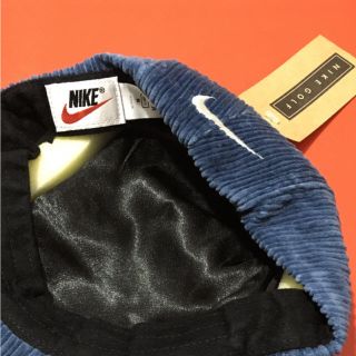 ナイキ(NIKE)のNIKE ハンチング ナイキ コーデュロイ 新品未使用 レア(ハンチング/ベレー帽)