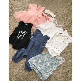 ネクスト(NEXT)のとんとん様専用 NEXT 女の子服セット(ロンパース)