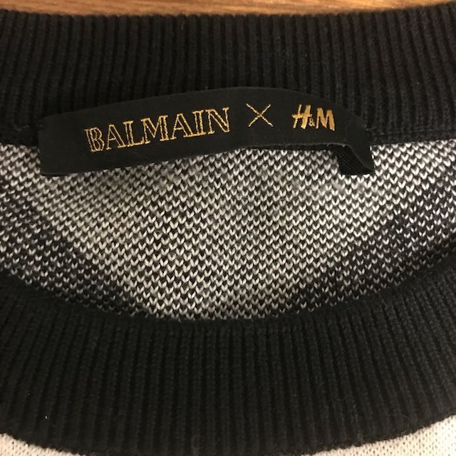 BALMAIN(バルマン)のBALMAN サンローラン ジバンシー メンズのトップス(ニット/セーター)の商品写真