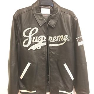 シュプリーム(Supreme)のsupreme レザー      tnf ヌプシ(レザージャケット)