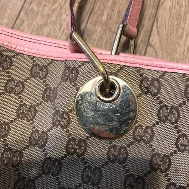 GUCCI トートバック ピンク