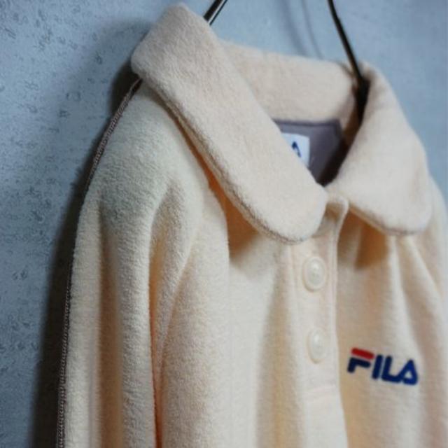 FILA(フィラ)のフィラ 3B ポロロンＴ フリース メンズのトップス(ニット/セーター)の商品写真
