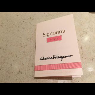 サルヴァトーレフェラガモ(Salvatore Ferragamo)のフェラガモ 香水サンプル(香水(女性用))