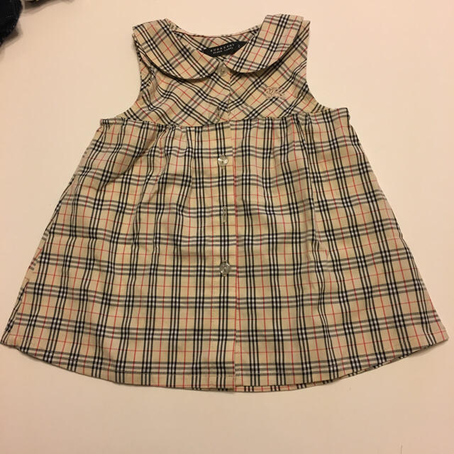 BURBERRY BLACK LABEL(バーバリーブラックレーベル)のバーバリーブラックレーベル ♡ベビー キッズ/ベビー/マタニティのベビー服(~85cm)(ワンピース)の商品写真