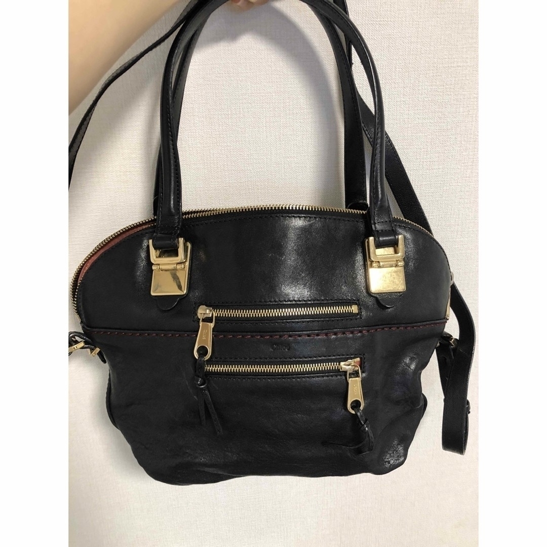 Chloe(クロエ)のお値下げ⭐︎クロエハンドバッグ　巾着袋付き レディースのバッグ(ハンドバッグ)の商品写真