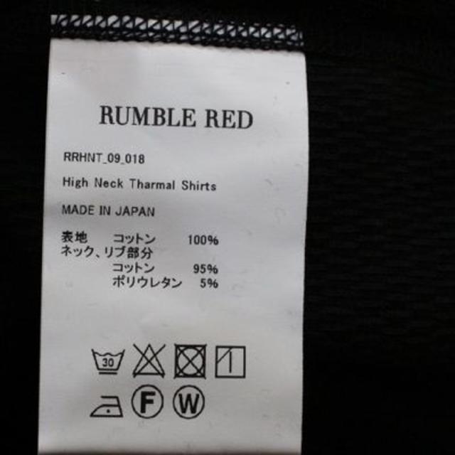 RUMBLE RED ランブルレッド タートルネック サーマル 長袖 カットソー 3