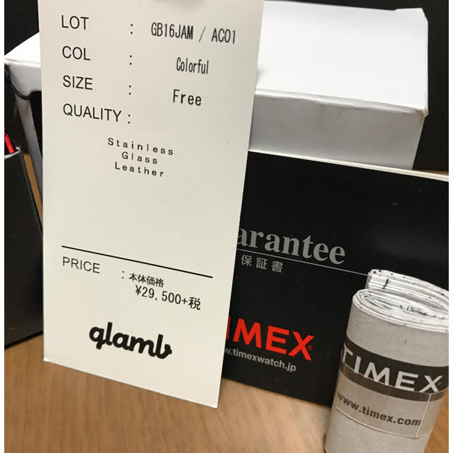 glamb(グラム)のTIMEX Gaudy watch by JAM HOME MADE メンズの時計(腕時計(アナログ))の商品写真