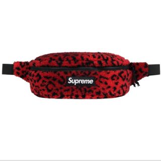 シュプリーム(Supreme)のSupreme Leopard Fleece Waist Bag(ボディバッグ/ウエストポーチ)