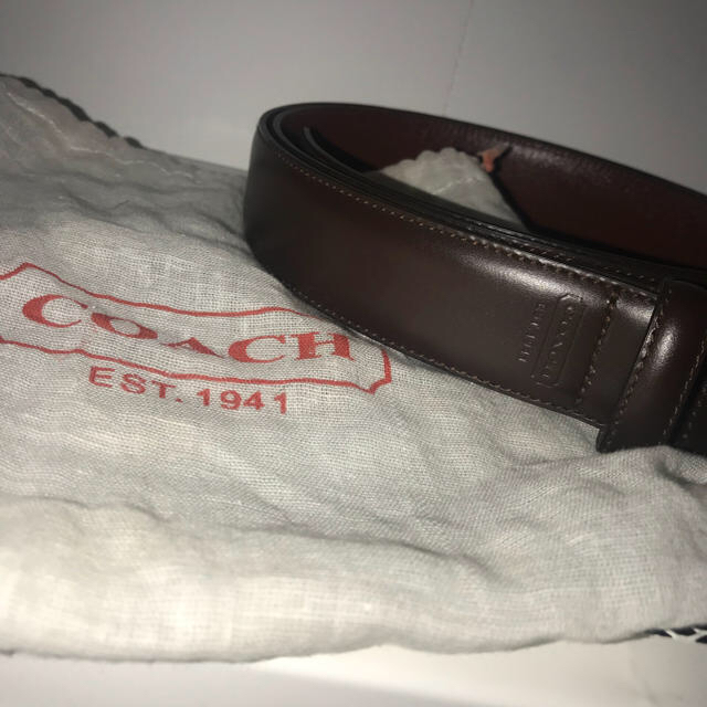 COACH(コーチ)の正規品 COACH ベルト メンズのファッション小物(ベルト)の商品写真