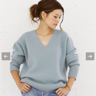 ドゥーズィエムクラス(DEUXIEME CLASSE)の★期間限定出品★ウールカシミヤ SMOOTH Vネックプルオーバー(ニット/セーター)