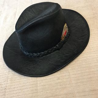 カシラ(CA4LA)のたらちゃん さん 専用 HENSCHEL LEATHER HAT(ハット)