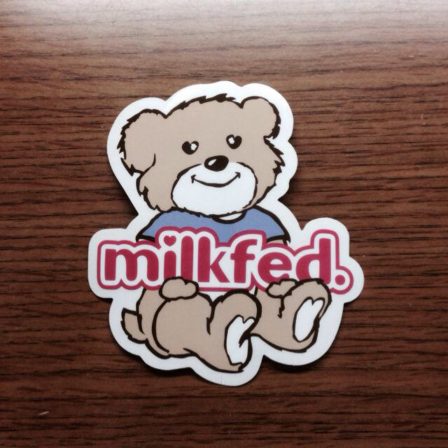 MILKFED.(ミルクフェド)の ミルクフェド ♡ ダイカットシール インテリア/住まい/日用品の文房具(その他)の商品写真