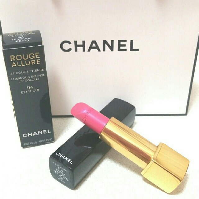 CHANEL(シャネル)のCHANEL♡ルージュ アリュールリップスティック#94 エクスタティック コスメ/美容のベースメイク/化粧品(口紅)の商品写真