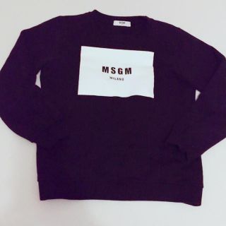 エムエスジイエム(MSGM)のMSGM🌼トレーナー スウェット(トレーナー/スウェット)