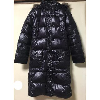 新品　GAP ロング　ダウンコート　黒