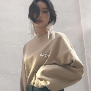 スタイルナンダ(STYLENANDA)のSTYLE  NANDA 裏起毛ロゴスウェット(トレーナー/スウェット)