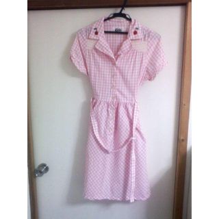 大特価】 Katie - katie ギンガムチェックワンピース ピンク 新品未