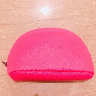 ディオール(Dior)のディオール ポーチ ピンク ショッキングピンク 新品(ポーチ)