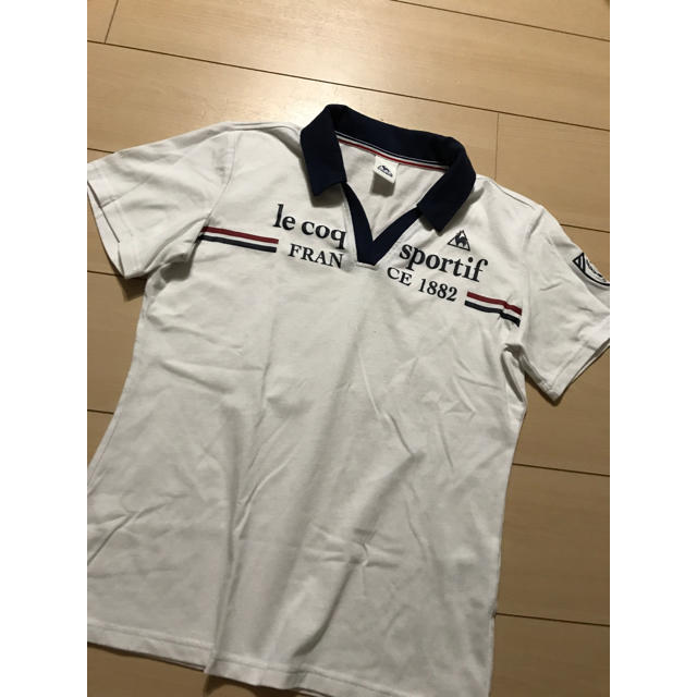 le coq sportif(ルコックスポルティフ)のアクちゃん専用💕ルコック　le coq ポロシャツ　O  スポーツ/アウトドアのゴルフ(ウエア)の商品写真