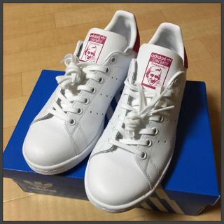 アディダス(adidas)のStan Smith ピンク 24.5(スニーカー)