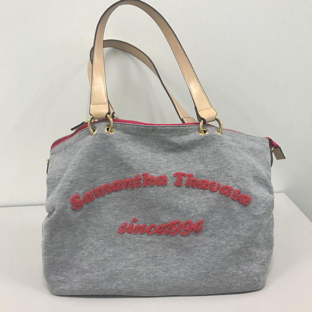 Samantha Thavasa(サマンサタバサ)のサマンサタバサ  スエットト－トバック レディースのバッグ(トートバッグ)の商品写真