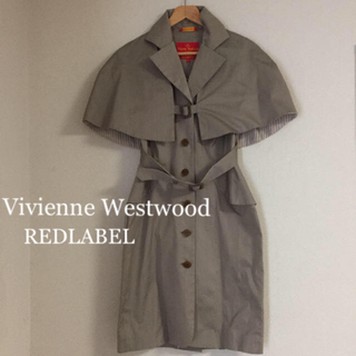 ヴィヴィアンウエストウッド(Vivienne Westwood)のVivienne Westwood REDLABEL コート ワンピース ジレ(ミニワンピース)