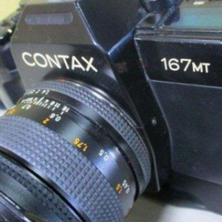 CONTAX  １６７mt ﾚﾝｽﾞ付き(フィルムカメラ)