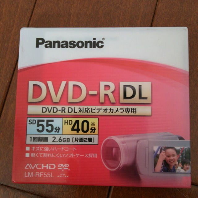 Panasonic(パナソニック)のDVD-R DL ビデオカメラ用 パナソニック製新品 スマホ/家電/カメラのカメラ(その他)の商品写真