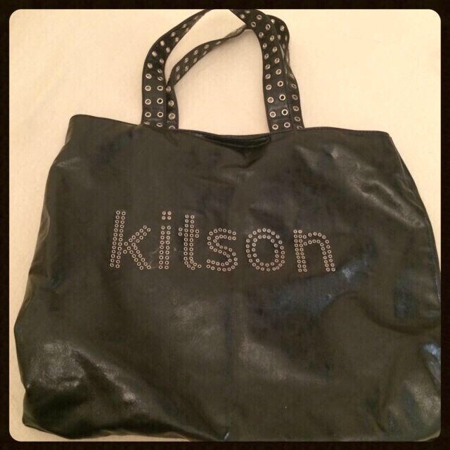 KITSON(キットソン)のキットソン♡レザーバック レディースのバッグ(トートバッグ)の商品写真