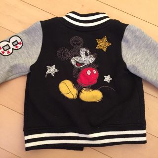 ディズニー(Disney)のミッキーマウス男の子90センチ(ジャケット/上着)