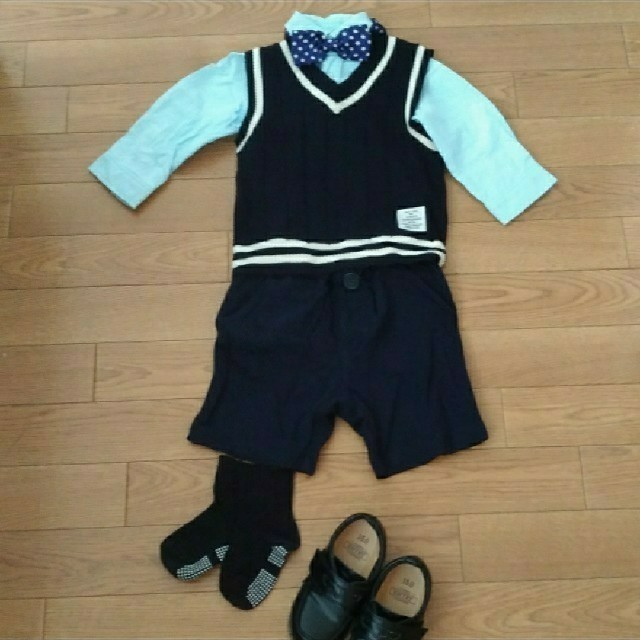 BREEZE(ブリーズ)の♡男の子　完璧おしゃれフォーマルセット♡ キッズ/ベビー/マタニティのキッズ服男の子用(90cm~)(ドレス/フォーマル)の商品写真