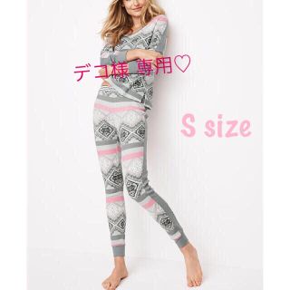 ヴィクトリアズシークレット(Victoria's Secret)のデコ様専用 新品 ヴィクトリアシークレット ルームウェア & ショートパンツ S(パジャマ)