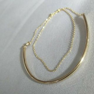 スタージュエリー(STAR JEWELRY)のスタージュエリーSTARJEWELRYk10バングルチェーンブレスレット(ブレスレット/バングル)