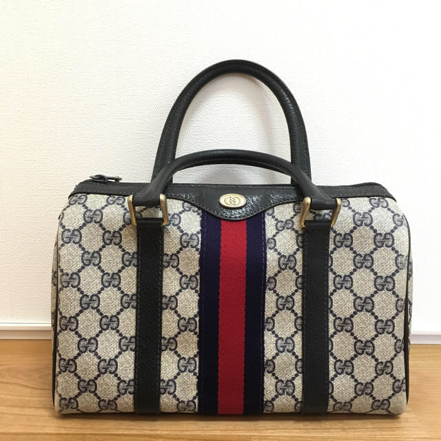 Gucci - オールドグッチ ボストンバッグの通販 by omame's shop