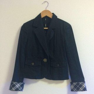 バーバリー(BURBERRY)の♡ バーバリーブルーレーベル♡ジャケット(ノーカラージャケット)