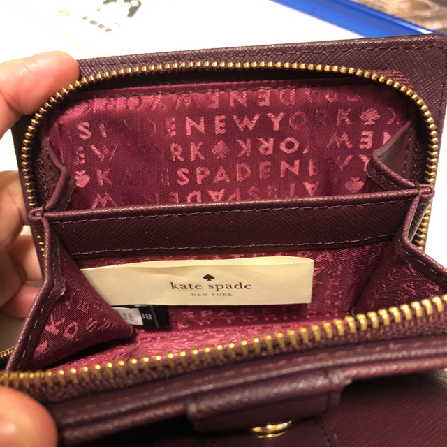kate spade new york(ケイトスペードニューヨーク)のケイトスペード 折りたたみ財布 レディースのファッション小物(財布)の商品写真