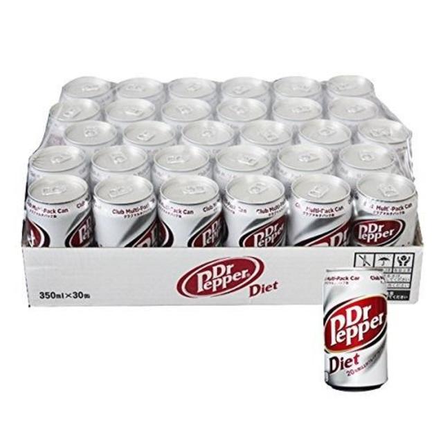 コカ・コーラ(コカコーラ)のDiet Dr Pepper ダイエットドクターペッパー350ml×30缶 食品/飲料/酒の飲料(ソフトドリンク)の商品写真