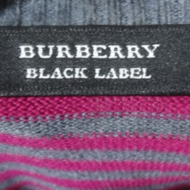 BURBERRY BLACK LABEL(バーバリーブラックレーベル)の人気★バーバリーブラックレーベル★長袖ニット★カッコいいボーダーカラー★ メンズのトップス(ニット/セーター)の商品写真