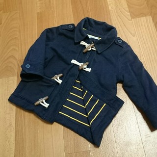 ベビーギャップ(babyGAP)のダッフルコート 80cm babyGAP 綿(ジャケット/コート)