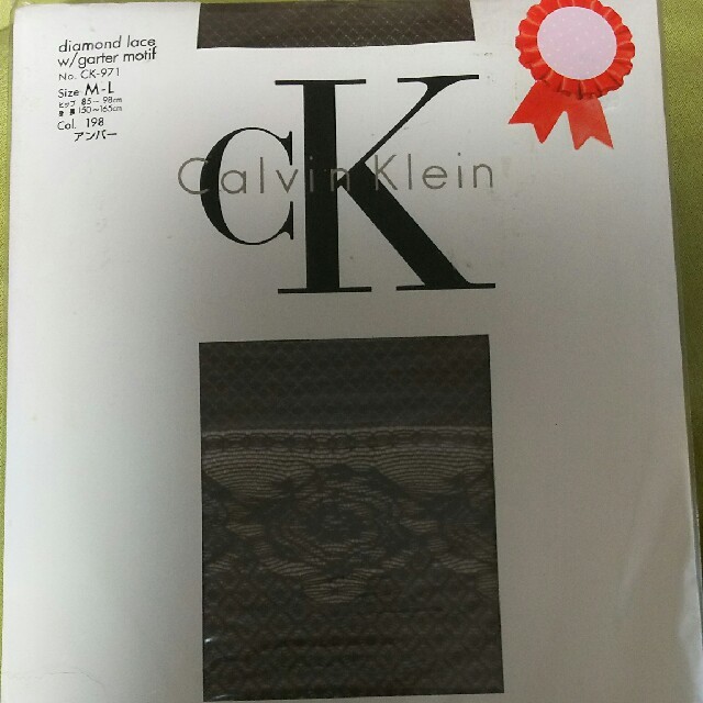 Calvin Klein(カルバンクライン)のカルバン・クライン 柄タイツ レディースのレッグウェア(タイツ/ストッキング)の商品写真