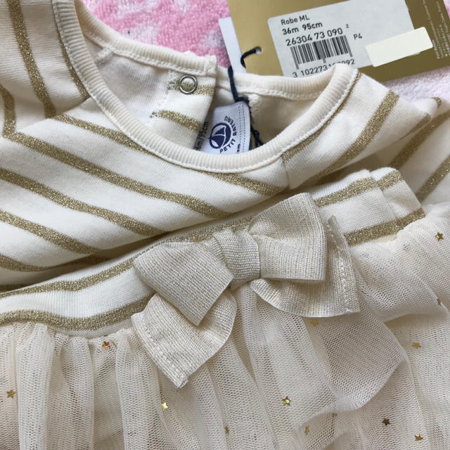 PETIT BATEAU(プチバトー)の【S♡K様専用】 キッズ/ベビー/マタニティのキッズ服女の子用(90cm~)(ワンピース)の商品写真