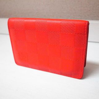 ルイヴィトン(LOUIS VUITTON)の正規品♡最安値♡ルイヴィトン 名刺入れ ダミエアンフィニ カードケース 財布(名刺入れ/定期入れ)