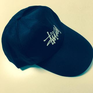 ステューシー(STUSSY)のキャップ/帽子/男女兼用/ストリート/黒(キャップ)