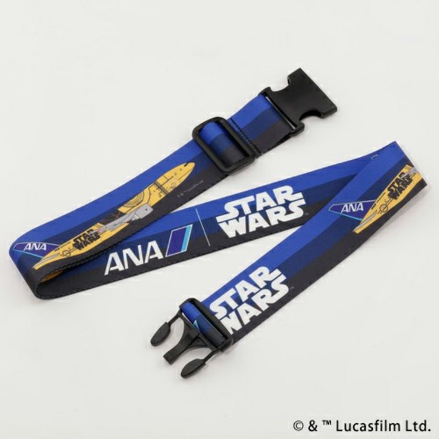 ANA(全日本空輸)(エーエヌエー(ゼンニッポンクウユ))の【機内販売限定】 ANA/STAR WARS C-3PO スーツケ
ースベルト インテリア/住まい/日用品の日用品/生活雑貨/旅行(旅行用品)の商品写真