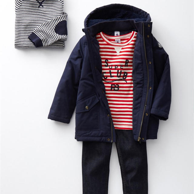 PETIT BATEAU(プチバトー)のurota様専用◆新品 プチバトー フード付きナイロンジャケット  キッズ/ベビー/マタニティのキッズ服男の子用(90cm~)(ジャケット/上着)の商品写真