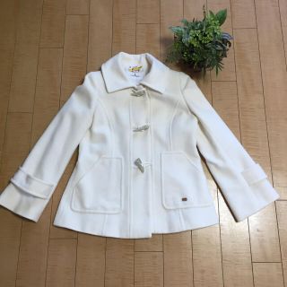 クレージュ(Courreges)のクレージュダッフル半コート 極美品(ダッフルコート)